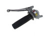 Greepset links schakelgreep 3-speed Magura grijs / zwart (stalen hendel) thumb extra