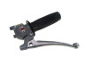 Set left shift lever 3-Speed Magura grey / black steel lever