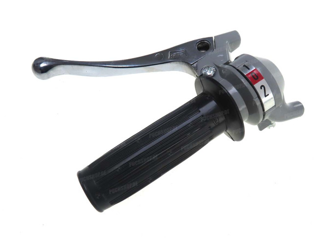 Handle set left shift lever 2-Speed Magura grey (solid aluminium lever) main