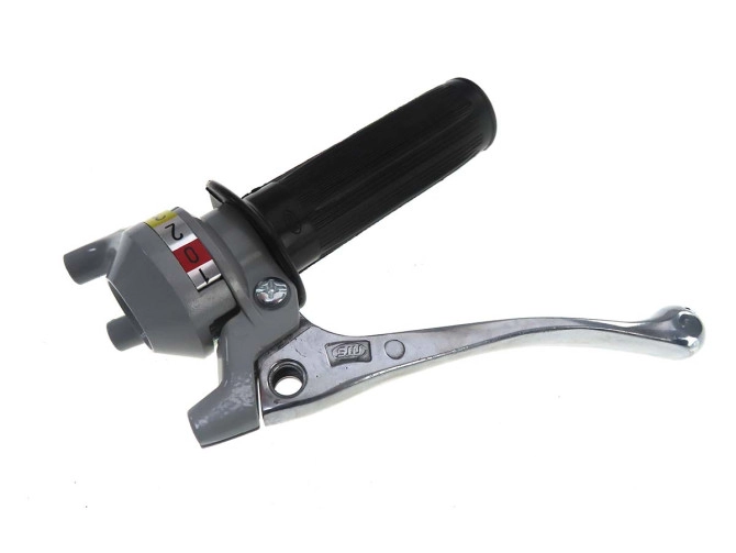 Set left shift lever 3-Speed Magura grey solid aluminium product