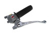 Handle set left shift lever 3-Speed Magura grey / black (solid aluminium lever) thumb extra