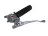 Set left shift lever 3-Speed Magura grey solid aluminium thumb extra
