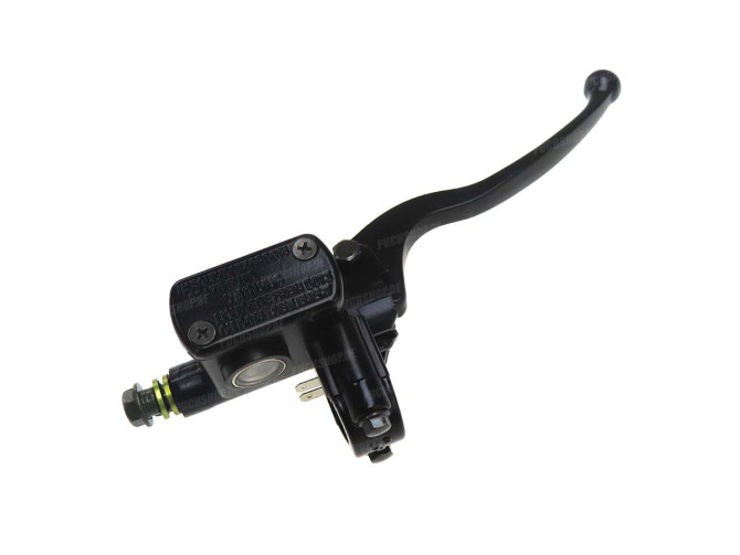 Handle set brake lever pump black universal right  main