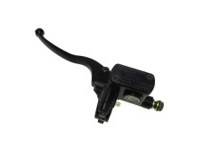 Handle set brake lever pump left black universal