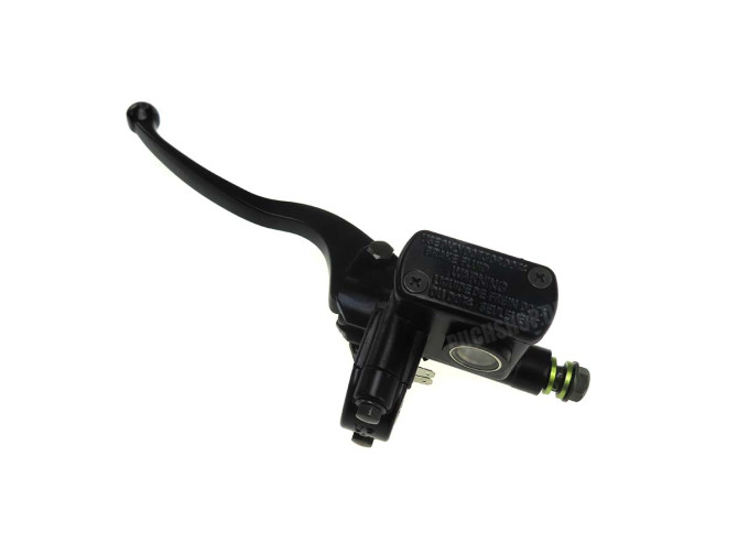 Handle set brake lever pump black universal left  main