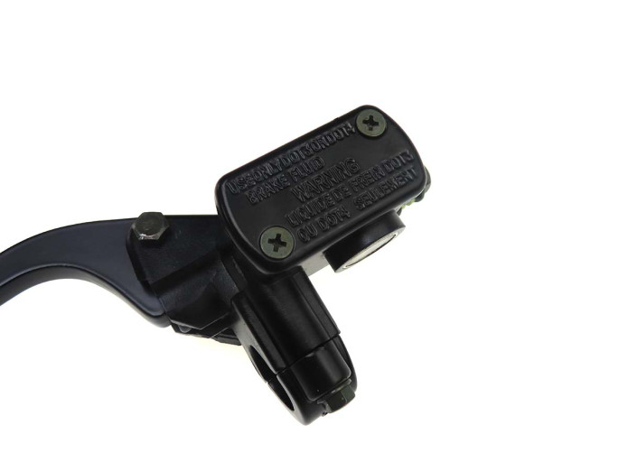 Handle set brake lever pump universal V1 left black 