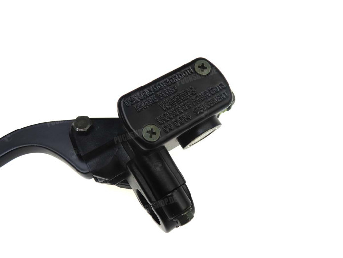 Handle set brake lever pump universal V1 left black 