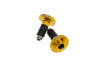 Handlebar weights vibration damper kit Yasuni Pro-race gold thumb extra