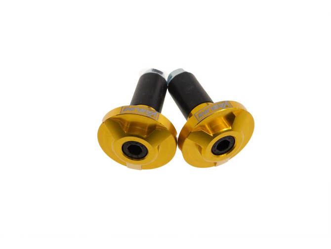 Handlebar weights vibration damper kit Yasuni Pro-race gold product