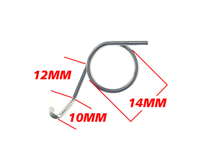 Handle brake lever spring right universal Puch