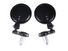 Spiegelsatz bar-end Steckversion Rund Schwarz Klappbar thumb extra