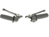 Puch New Products grip set left/right grey  Handle set left / right grey NTS A-quality (brake light)