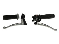 Handle set left/right shift handle 3-speed black NTS A-quality