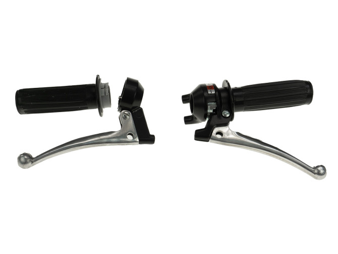 Handle set left/right shift handle 3-speed black NTS A-quality product