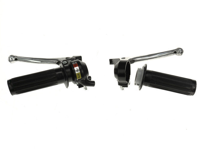 Handle set left/right shift handle 3-speed black NTS A-quality product