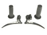 Puch New Products grip set left/right grey old model Handle set left / right grey old model NTS A-quality