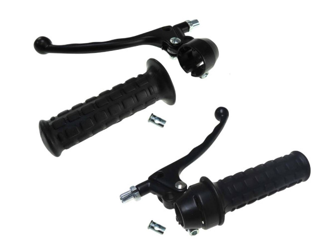 Handle set left / right Lusito original black A-quality set (brake light) product