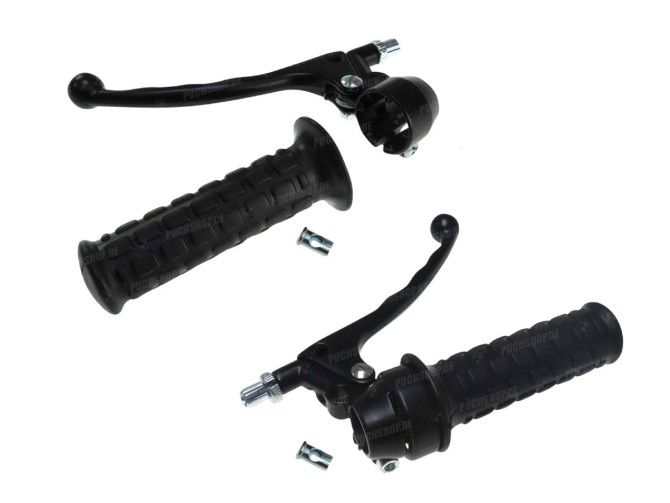 Handle set left / right Lusito original black A-quality set (brake light) main