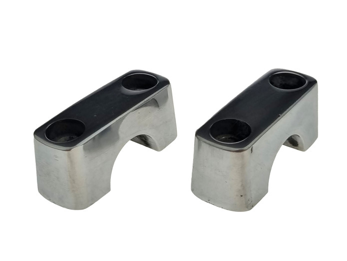 Handlebar clamp Puch Monza / M50 / VZ polished NTS