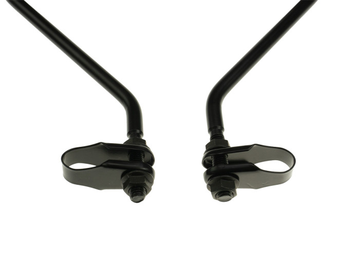 Mirror set clamp / screw M8 black