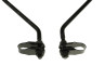 Mirror set clamp / screw M8 black