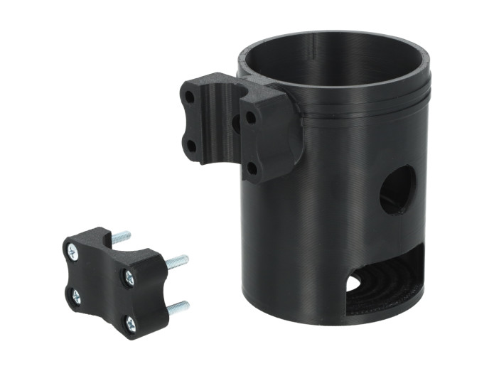 Handlebar cup holder for 22mm handlebar universal