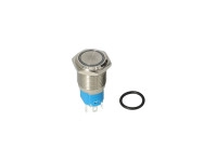 On/off Button 16mm LED red 12V Universal
