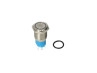 On/off Button 16mm LED Red 6V Universal thumb extra