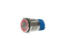 Switch on / off button 16mm LED red 12V universal
