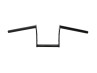 Handlebar universal custom bent black 25mm