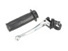 Handle set right throttle lever classic as original NTS black 