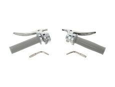 Handle set Left / right 2-speed twist shift handle NTS chrome / polished A-quality Handle set Left / right 2-speed twist shift handle NTS chrome / polished A-quality