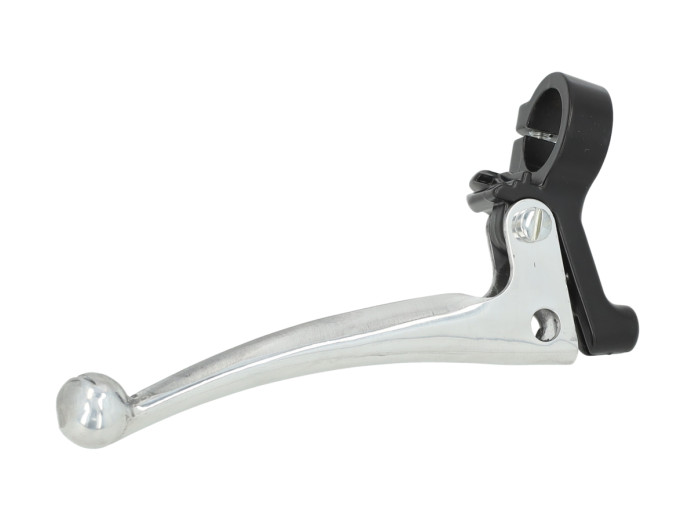 Handle set left / right NTS A-quality black as original (brake light / choke)