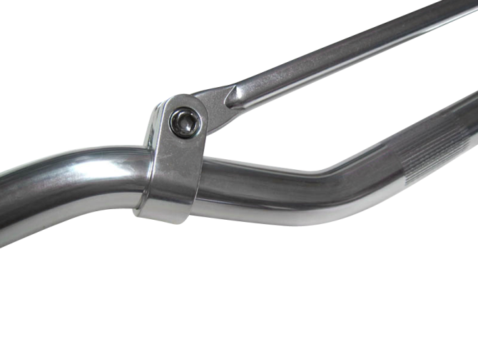 Stuur universeel DMP smal aluminium zilver product