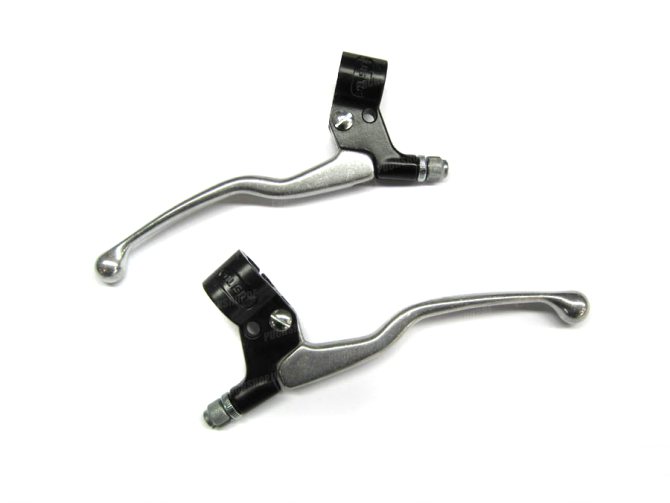 Handle set brake lever kit Lusito M84 GR long aluminium / black 1
