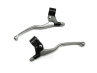 Handle set brake lever Lusito M84 GR long aluminium / black thumb extra