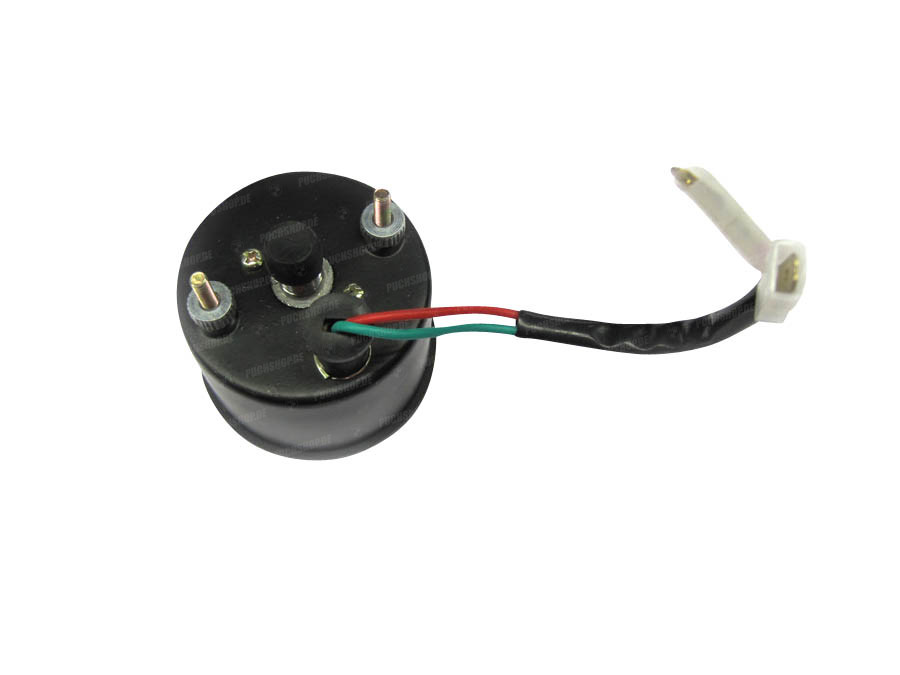 Speedometer kilometer 60mm 80 km/h black universal with light connection product