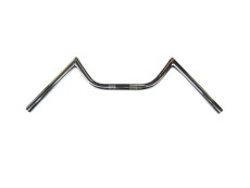 Handlebar universal M-handle chrome wide