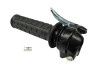 Handle set left shift lever 2-speed Lusito black