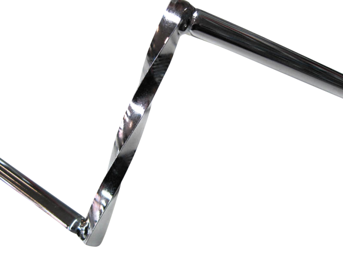 Handlebar universal custom twist high chrome product