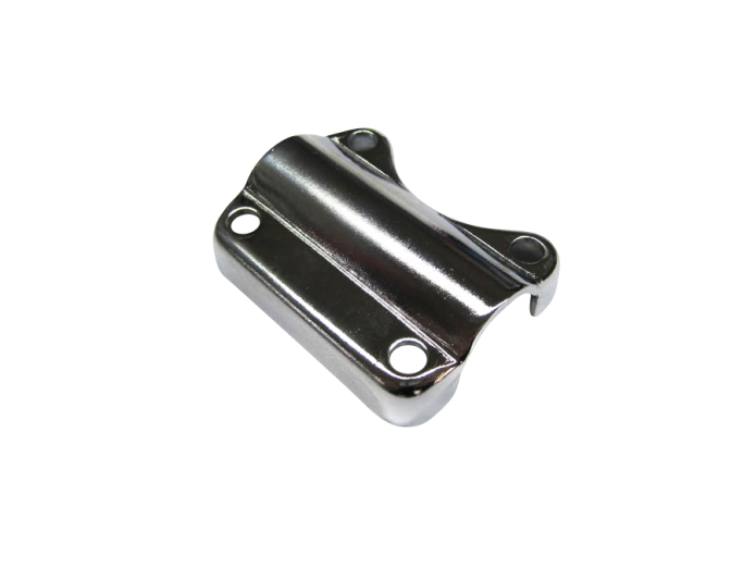 Handlebar clamp Puch Maxi with EBR short / long chrome