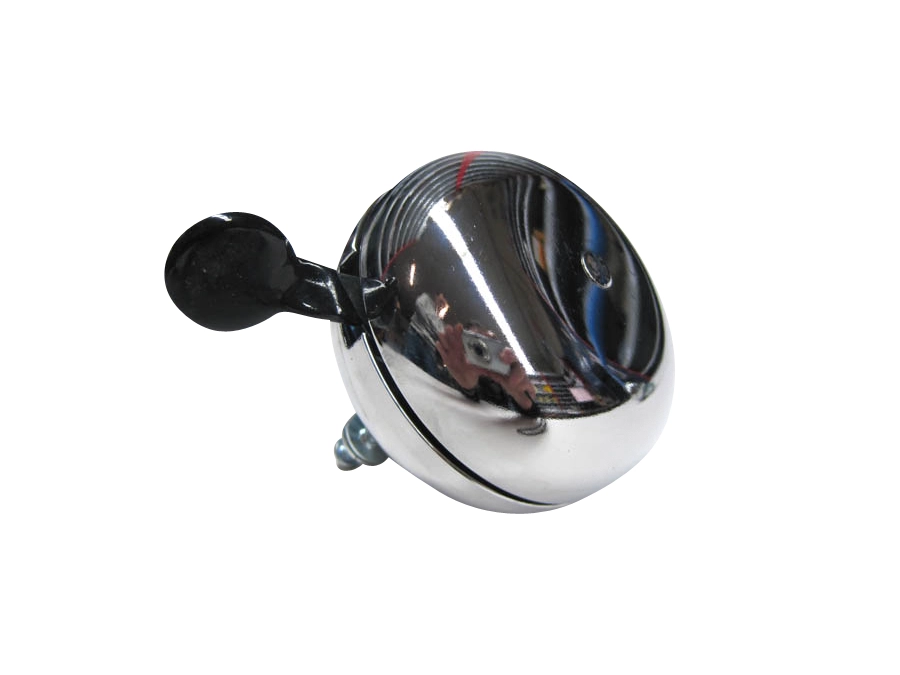 Mini Ding Dong fietsbel - Zilver, Één Maat