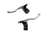 Handle brake set Lusito M84 short aluminium / black thumb extra