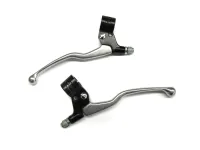 Handle set brake lever kit Lusito M84 GR long aluminium / black
