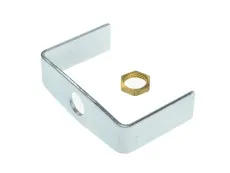 Speedometer clamp bracket for 60mm meter zinc-plated with nut