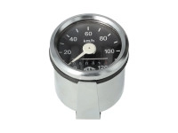Speedometer kilometer 48mm 120 km/h black universal Schmitt