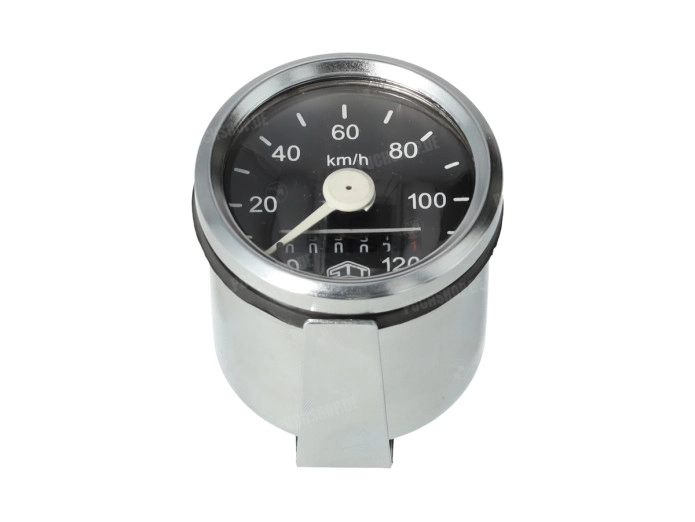 Speedometer kilometer 48mm 120 km/h black universal Schmitt