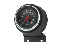 Teller kilometerteller inclusief houder 60mm Puch Monza / M50 / VZ / Florida / universeel NTS compleet 