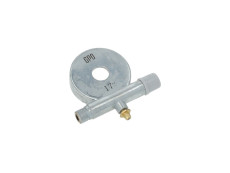 Telleraandrijver Puch Maxi / diverse modellen GPO model metaal met smeernippel 11mm as Telleraandrijver Puch Maxi / diverse modellen GPO model metaal met smeernippel 11mm as