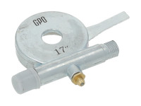 Telleraandrijver Puch Maxi / diverse modellen GPO model metaal met smeernippel 11mm as 33mm lip